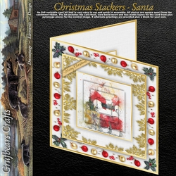 Christmas Stackers - Santa