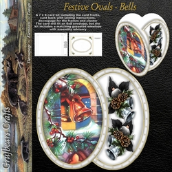 Festive Ovals - Bells