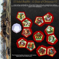12 Sided Bauble - F12 days of Christmas V2