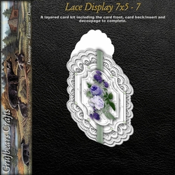 Lace Display 7x5 - 7