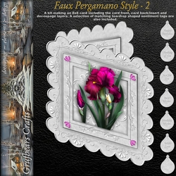 Faux Pergamano style 2