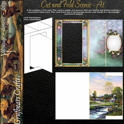 Cut and fold Scenic - A1