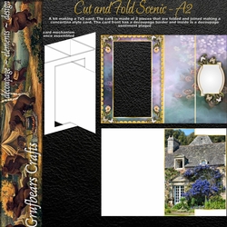 Cut and fold Scenic - A2