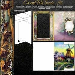 Cut and fold Scenic - A5