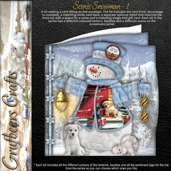 Scenic Snowman - 1