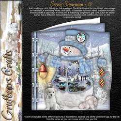 Scenic Snowman - 12