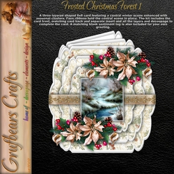 Frosted Christmas Forest 1