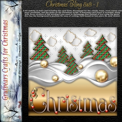 Christmas Bling 8x8 - 1