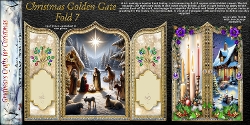 Christmas Golden Gate Fold 7