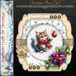 Christmas Paws Cat 1