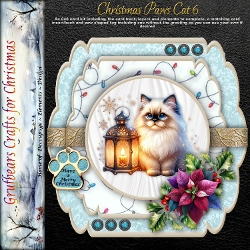 Christmas Paws Cat 6