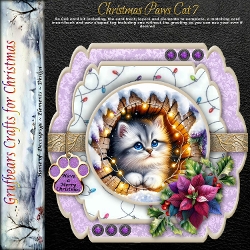 Christmas Paws Cat 7