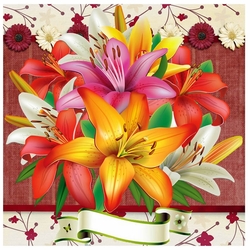 Bouquet Series - Multi Lily
