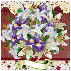Bouquet Series - White Lily