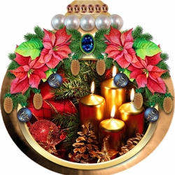 Glass Bauble L