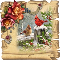 Christmas Birds 6