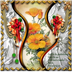 Winter Flowers mini kit 2d