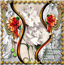 Winter Flowers mini kit 2p