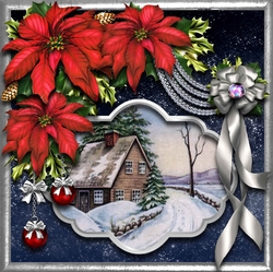 Starry Night Poinsettia Palette 2