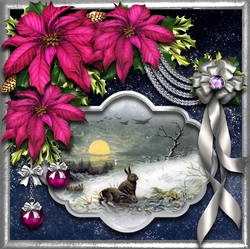 Starry Night Poinsettia Palette 24