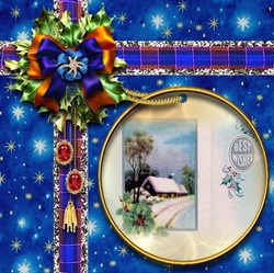 A Christmas Gift in Blue h