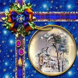 A Christmas Gift in Blue q