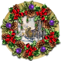 Christmas Plate card 13