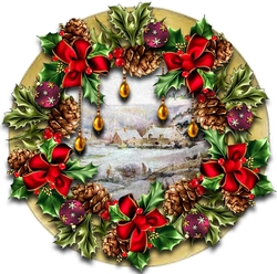Christmas Plate card 14