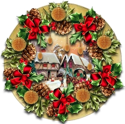 Christmas Plate card 16