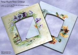 Vintage Victorian Quick Pages set 2