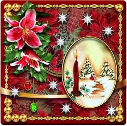 Floral Christmas 1