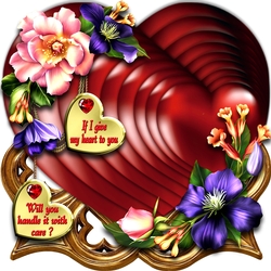 Heart stacker card 4