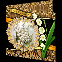 Bejewelled Blooms - Lily of the Valley