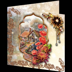 Misty Morning - Chrysanthemum