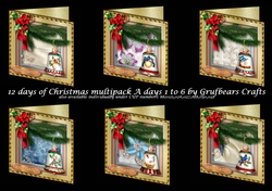 12 days of Christmas multi-pack A days 1 to 6