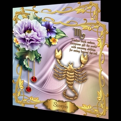 Zodiac Birthday - Scorpio