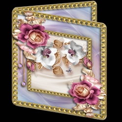 Pastel Posies Roses