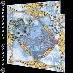 Pictures in the snow - Woodland