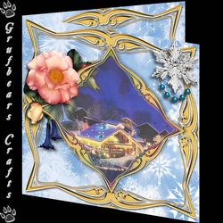 Pictures in the snow - Village