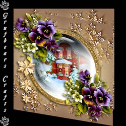 Golden Snowflakes 1