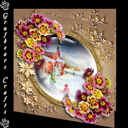 Golden Snowflakes 2