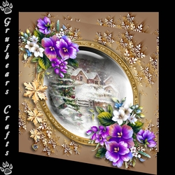 Golden Snowflakes 11
