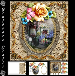 Edwardian Locket multicard 5