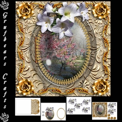 Edwardian Locket multicard 7