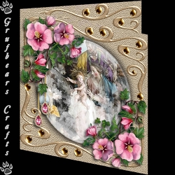 Frosted Nativity Orb 5