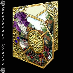 Tri fold faux window card 6