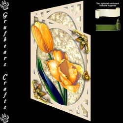 Flower Stem Yellow Tulips