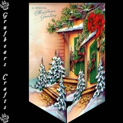 Layered Christmas - Doorway
