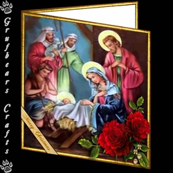 Christmas Roses - Adoration Red