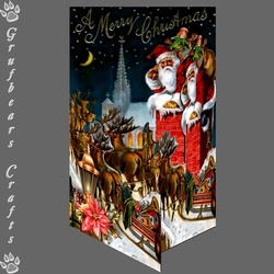 Layered Christmas - Santa